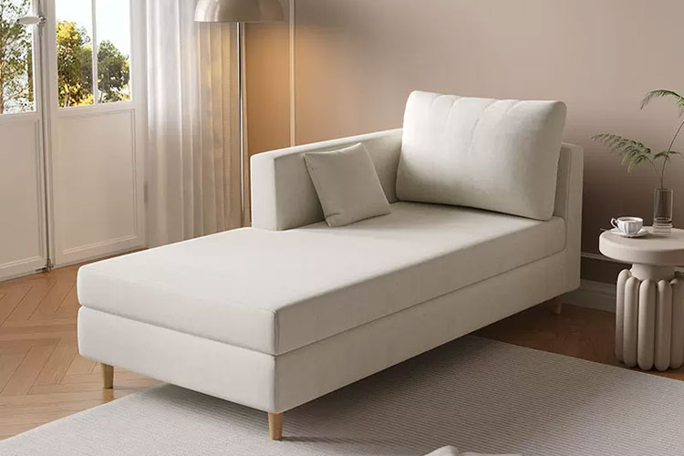 酒店公寓休閑沙發(fā),小戶型沙發(fā)一米八貴妃沙發(fā)